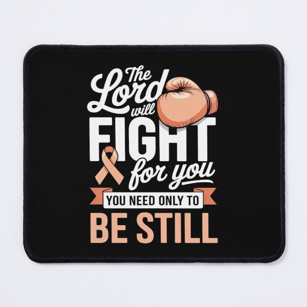 Item preview, The Lord Will Fight For You Leukemia Awareness Blood Cancer designed and sold by BlackStars3Neon.
