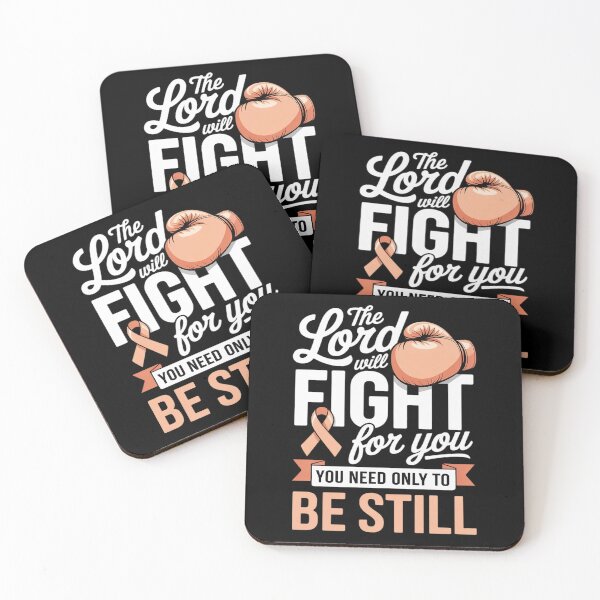 Item preview, The Lord Will Fight For You Leukemia Awareness Blood Cancer designed and sold by BlackStars3Neon.