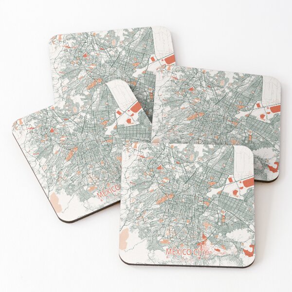 Item preview, Mexico City Map - Bohemian designed and sold by deMAP.