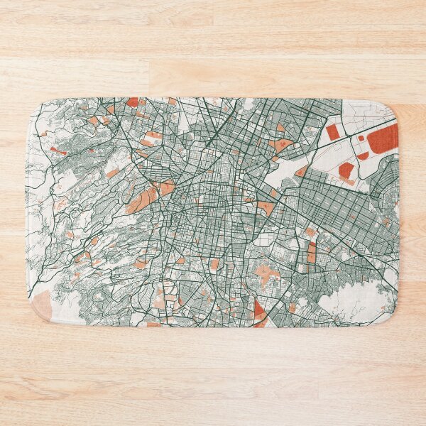 Item preview, Mexico City Map - Bohemian designed and sold by deMAP.