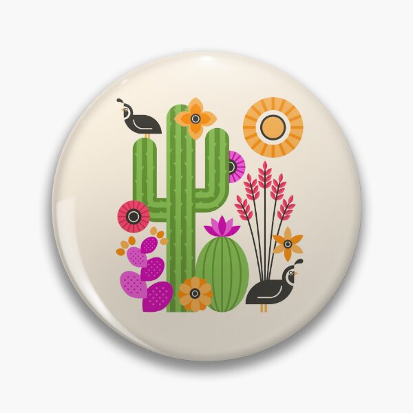 Item preview, Desert Cacti and Quail designed and sold by robyriker.