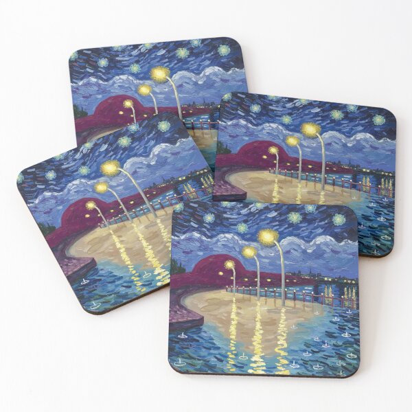 Item preview, Starry Night After David Hockney designed and sold by Vicky Brago-Mitchell®.