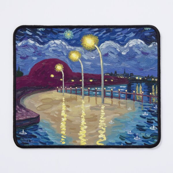 Item preview, Starry Night After David Hockney designed and sold by Vicky Brago-Mitchell®.