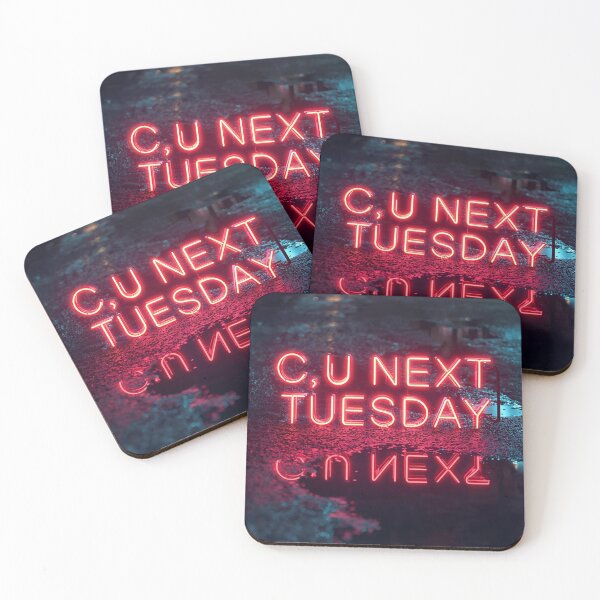 Item preview, C U Next Tuesday Neon Sign designed and sold by Peter&Son General Store .