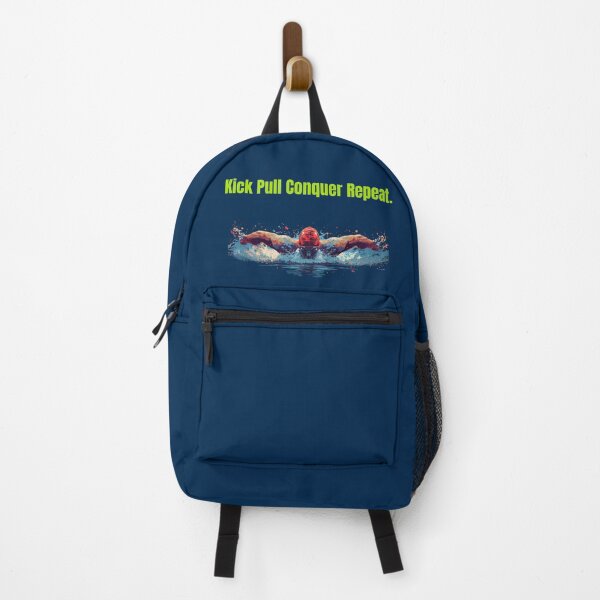 Item preview, Kick Pull Conquer Repeat – Swimming Shirt / Gift for Swimmers designed and sold by endurothreads.