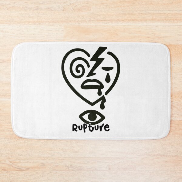 Item preview, Rupture Glyph Mythology Healing Black Line Design designed and sold by CottonandQuill.