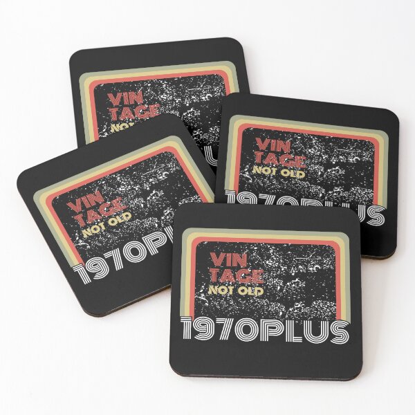 Item preview, Vintage Not Old — 1970 PLUS Retro Style Birthday designed and sold by downUnderInk.