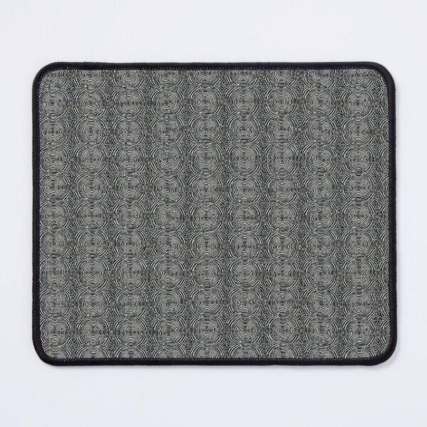 Item preview, Optical Illusion Spiral Pattern – Psychedelic Black and White Geometric Wallpaper designed and sold by PixelVibe782.