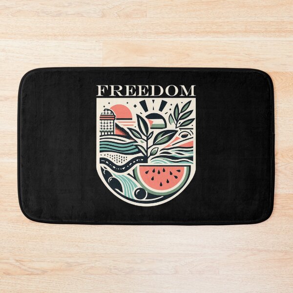 Item preview, Freedom Palestine Watermelon Olive Keffiyeh Flag designed and sold by WilliamClerc33.