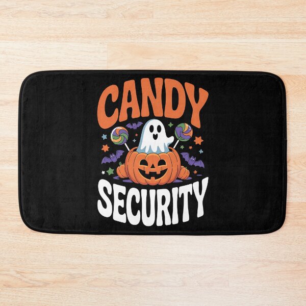 Item preview, Candy Security Boo Pumpkin Funny Ghost Halloween Costume designed and sold by BakeryDozen.