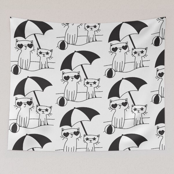 Item preview, Cats on the beach designed and sold by bles-art.
