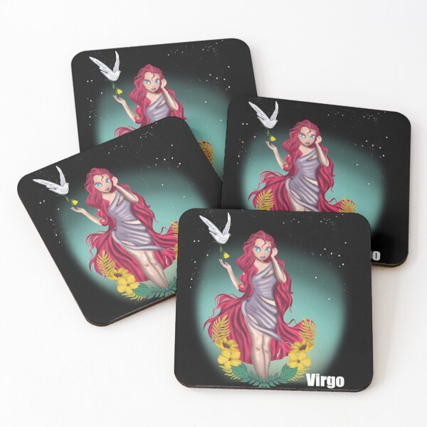 Item preview, Virgo Zodiac Goddess – Mystical Astrology Art designed and sold by summerspirit.