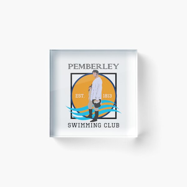 Item preview, Pemberley Swimming Club Est. 1813 - Pride And Prejudice BLACK  	 designed and sold by hknqxony45.