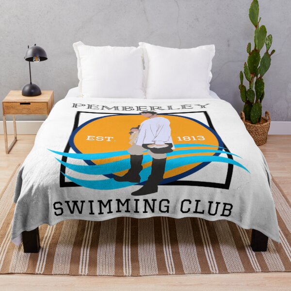 Item preview, Pemberley Swimming Club Est. 1813 - Pride And Prejudice BLACK  	 designed and sold by hknqxony45.