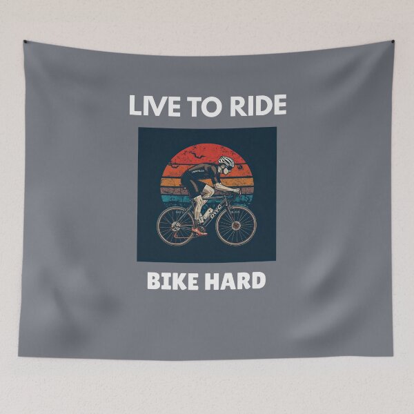 Item preview, Live to Ride – Cyclist Endurance T-Shirt / Gift for Cyclists designed and sold by endurothreads.