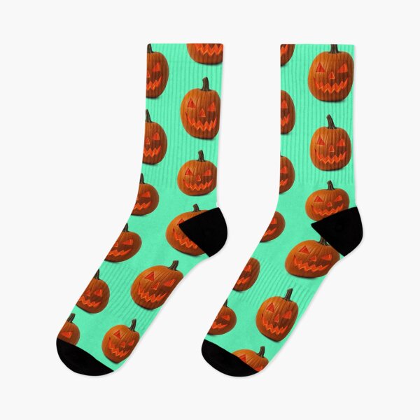 Item preview, Spooky Pumpkin Jack O Lantern Halloween Mint designed and sold by InnerFlow.