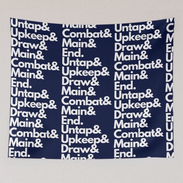 Item preview, MTG- Untap, Upkeep, Draw, ... in white  designed and sold by TitusStephen.