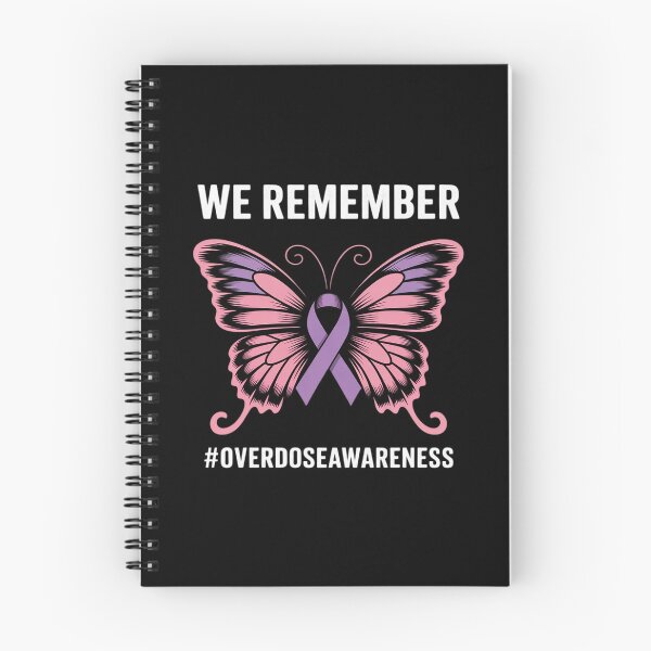 Item preview, We Remember Overdose Awareness Day Purple Ribbon designed and sold by PeteHomenick.