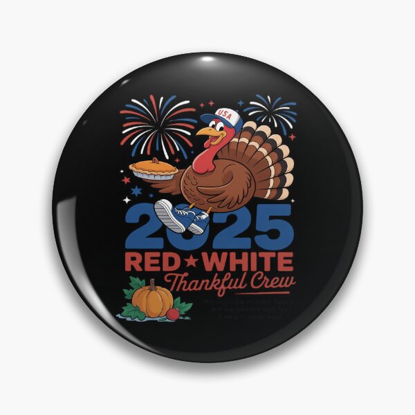 Item preview, White and Thankful Crew Funny Family Thanksgiving 2025 designed and sold by PeteHomenick.