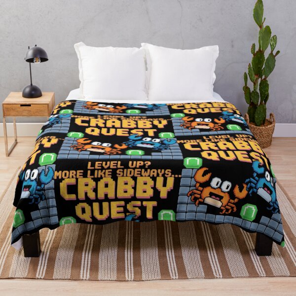 Item preview, Funny Retro Game with Crabby Heroes designed and sold by SplashTastic.