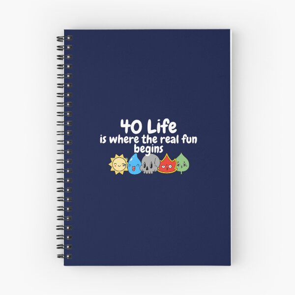 Item preview, 40 Life is where the real fun begins MTG Inspired designed and sold by TitusStephen.