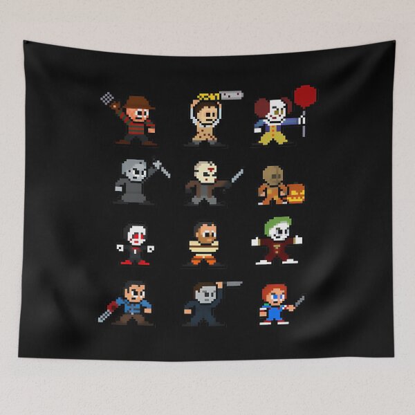 Item preview, 80s Retro Halloween Horror Movies Villains Characters 		 designed and sold by tiyvsutsivq91.