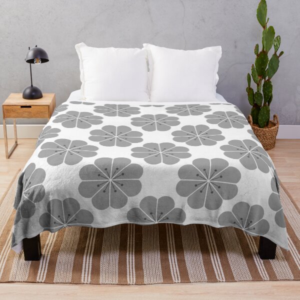 Item preview, Symmetrical Geometric Floral Pattern in Modern Style designed and sold by DColourMuse.