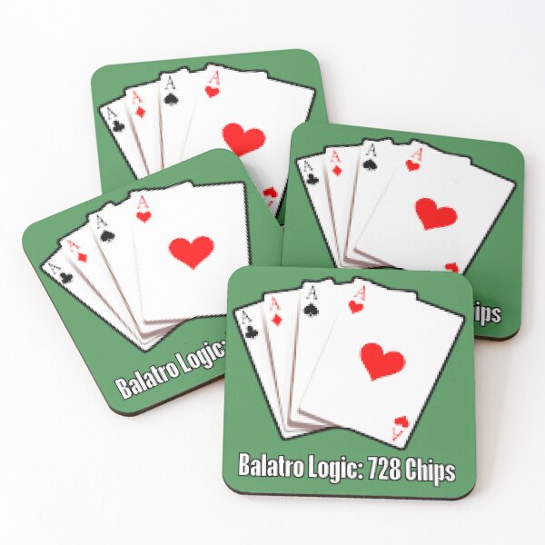 Item preview, Balatro: 4 of a Kind designed and sold by Spoondar.