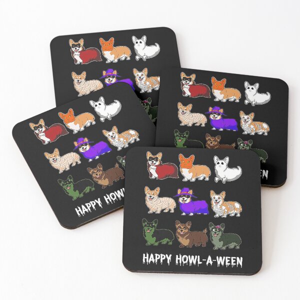 Item preview, Funny Corgi Dog Halloween Happy Howl-o-ween 		 designed and sold by mrjxbbongv37.
