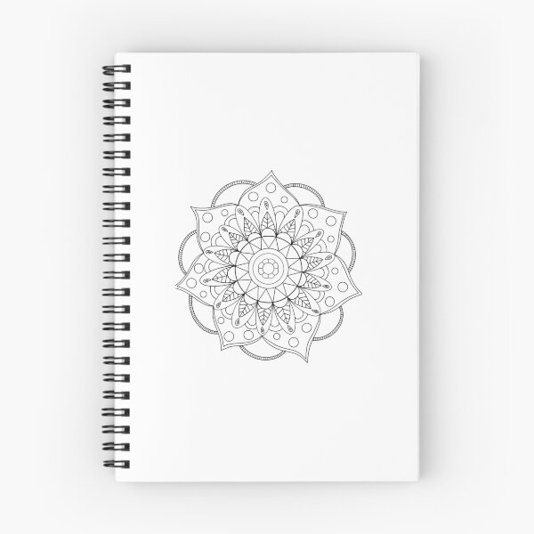 Item preview, Simple Mandala Flower to Meditate  	 designed and sold by lnhdihyige99.