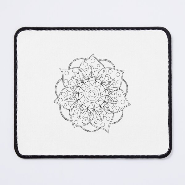 Item preview, Simple Mandala Flower to Meditate  	 designed and sold by lnhdihyige99.