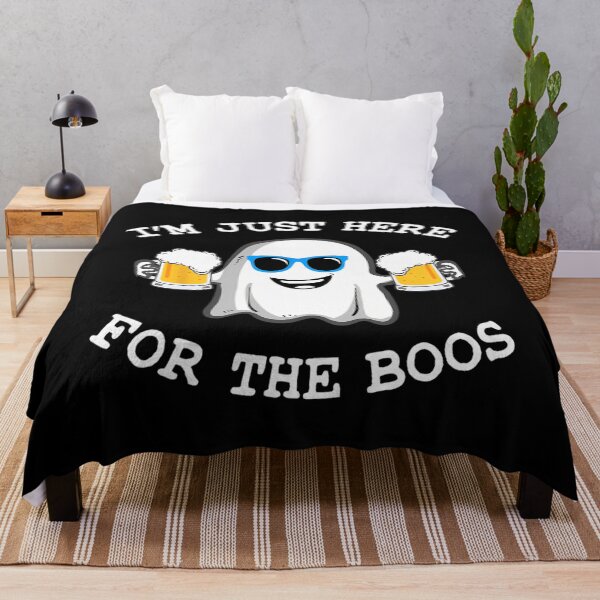 Item preview, Funny Halloween Tee I'm just here for the boos costume designed and sold by mntojgcaw24.