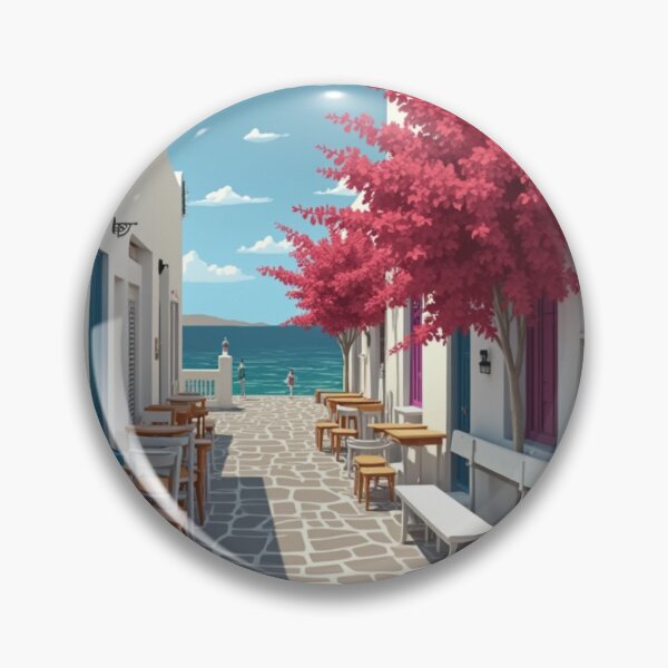 Item preview, Paros Travel Poster, Perfect Gift for Travel Enthusiasts, Vintage Style Wall Art, Greece art for home decor, Paros print. Sticker designed and sold by Thegalleryshop1.