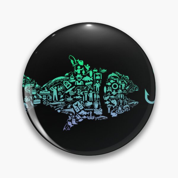 Item preview, Fishing Icon 	 for Fisherman  Fish Hook 	 Fishing 		 designed and sold by nioqcvkuzzh59.
