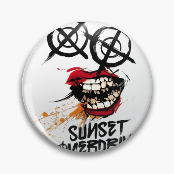 Item preview, Sunset Overdrive Smile Watercolor Classic designed and sold by zkuhudww31.
