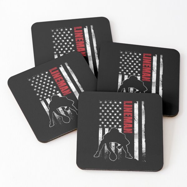 Item preview, American Football Lineman Offensive Player Apparel US Flag 		 designed and sold by blqwitakffr77.