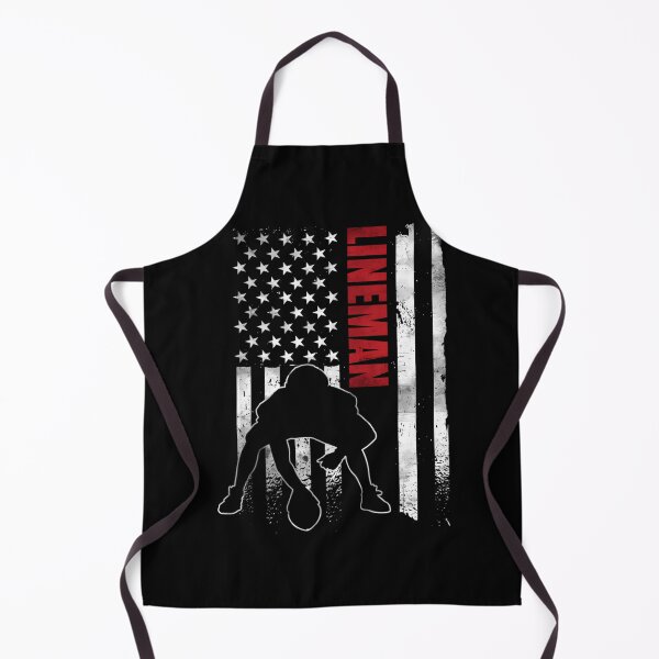 Item preview, American Football Lineman Offensive Player Apparel US Flag designed and sold by blqwitakffr77.