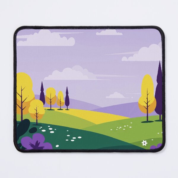 Item preview, Natural landscape in flat illustration style designed and sold by Design4uStudio.