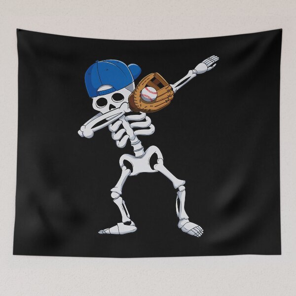 Item preview, Dabbing Skeleton Baseball Player Halloween For 	 Kids 		 designed and sold by kzzlhoyriw34.