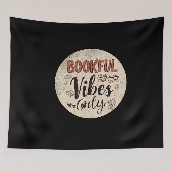 Item preview, Bookful Vibes – Funny Reading Quote Design designed and sold by Happyhoo1.