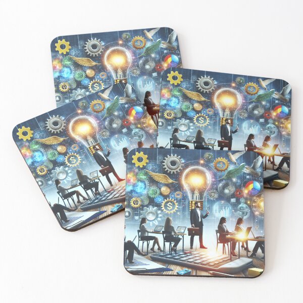Item preview, Financial Insight Business Gears of Success designed and sold by UXVisionCraft28.