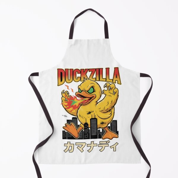 Item preview, Duckzilla – Funny Kaiju Duck Monster Design designed and sold by Imaginationbeyond.