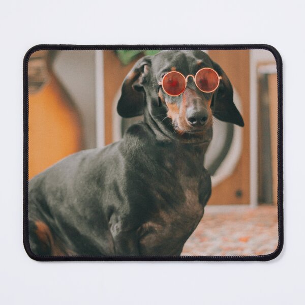 Item preview, Cool Dachshund Dog Wearing Eyeglass designed and sold by VanGaldo.