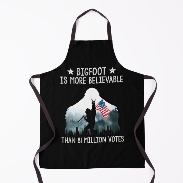 Item preview, Bigfoot is More Believable Than 81 Million Votes USA Flag designed and sold by xekvndmjnpw98.