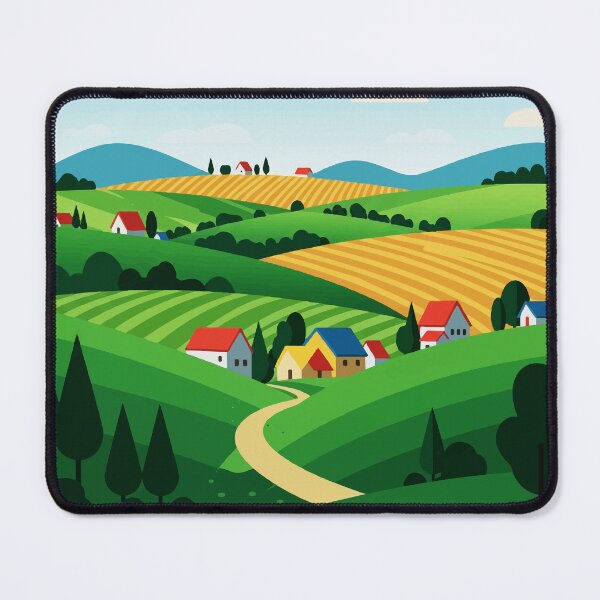 Item preview, Rural landscape designed and sold by Design4uStudio.