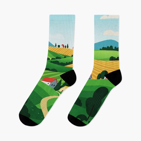 Item preview, Rural landscape designed and sold by Design4uStudio.