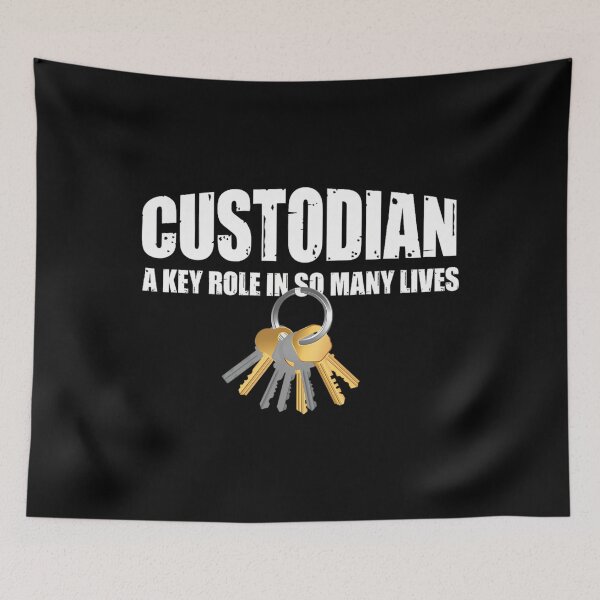 Item preview, Custodian Keys - Love &amp; Appreciate Janitor Appreciation 	 		 designed and sold by tbuadqkaqv82.