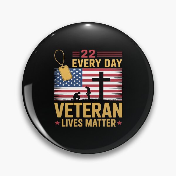 Item preview, 22 Veterans A Day Veteran Suicide Prevention Awareness 988 designed and sold by itsnothatweird.