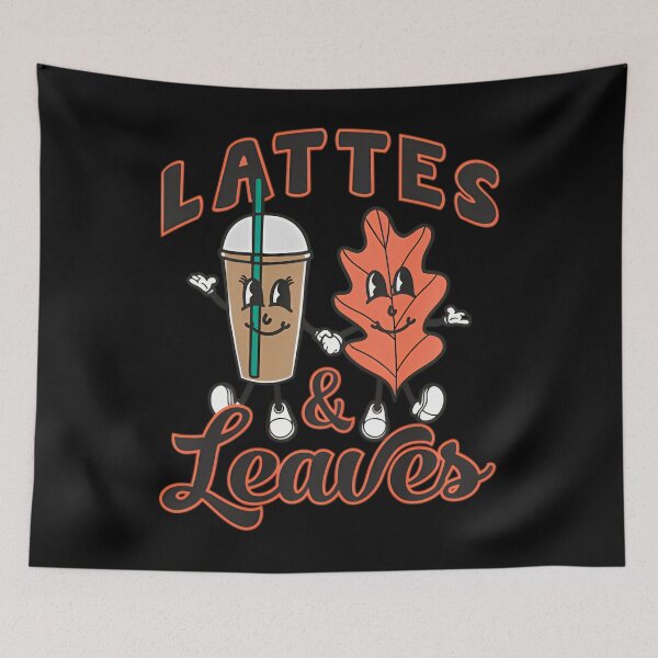 Item preview, Fall Graphic Designs-Lattes and Leaves Swea		 designed and sold by ckhkbnkhnm44.