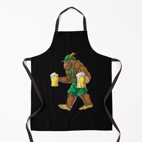 Item preview, Bigfoot Lederhosen 	 Oktoberfest 	 Prost Beer Mug 		 designed and sold by xekvndmjnpw98.